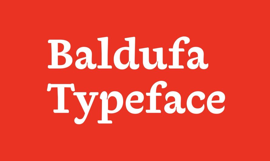 Baldufa Typeface Review