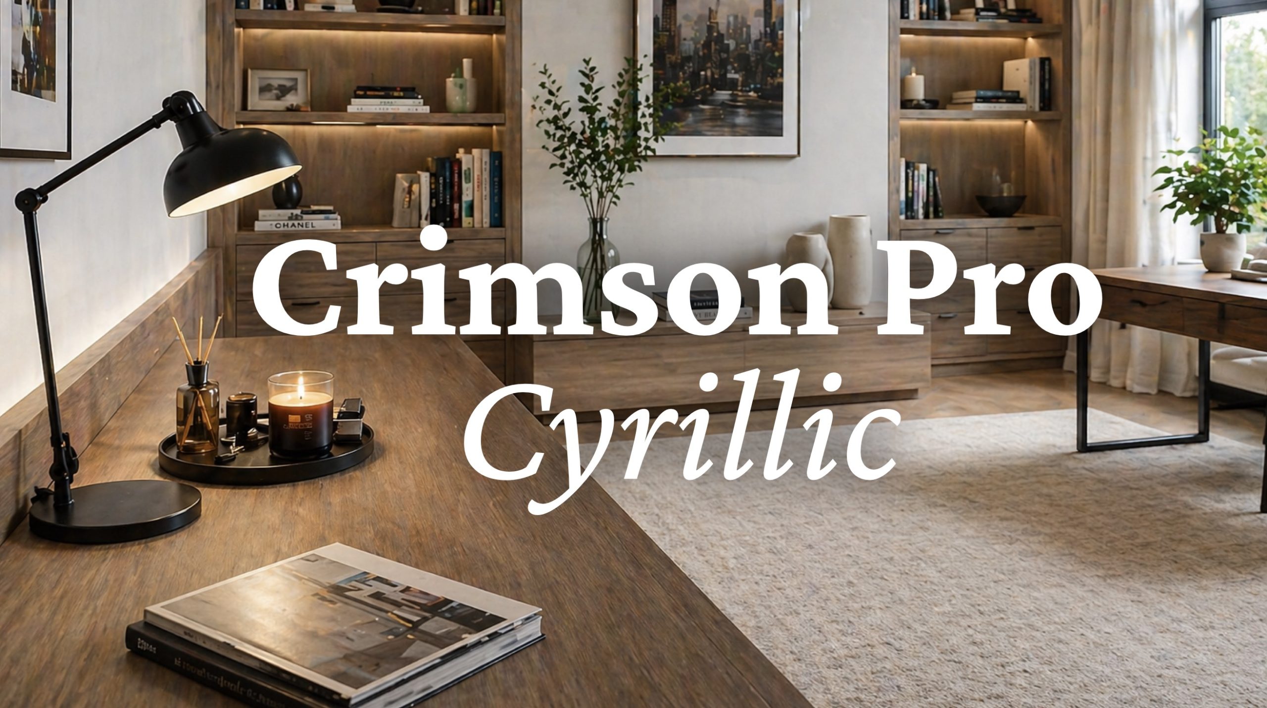 Шрифт Crimson Pro Cyrillic
